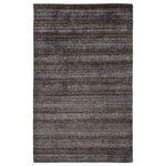 Jaipur Living - Jaipur Living Minuit Geometric Gray Rug, 5'x8' - The Minuit area rug from the Trendier collection brings dimension to any room with a finely detailed pattern in a variegated blue and charcoal gray colorway. Soft and plush underfoot, this hand-loomed wool and viscose accent effortlessly blends inviting texture and timeless design.