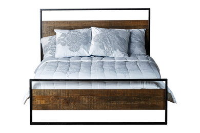Delia Bed Made of Mango Wood