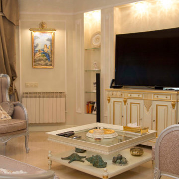Salón estilo ruso