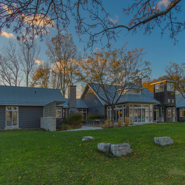 Back view of Cressy House