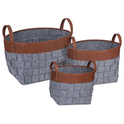 Contemporary Baskets by Foreside Home & Garden