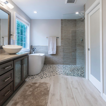 Gorgeous and Serene Master Bath in Annandale VA