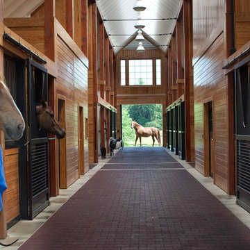 Traditional Garage And Shed