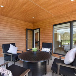 2017 PNE Modular Prize Home - Siding And Stone Veneer