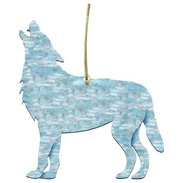 Wolf Ornaments, Set of 3