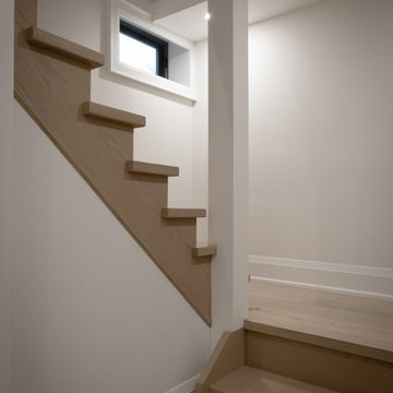 Custom Home Build - Project Chatsworth - Basement Stairs
