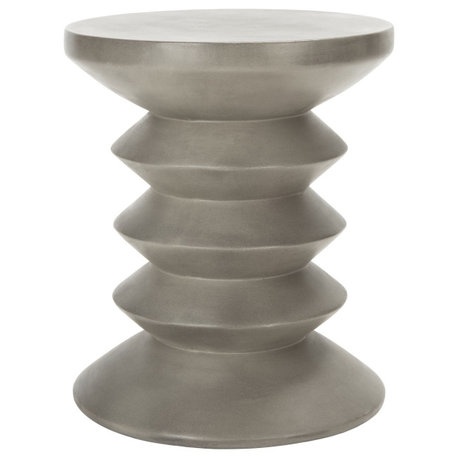 Safavieh Benaya Concrete Accent Stool