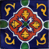 3x3 16 pcs Blue Granada Talavera Mexican Tile