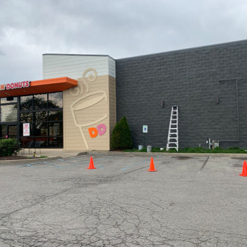 Dunkin Donuts - Exterior Painting for one of our colleagues