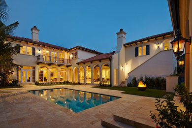 Inspiration for a timeless exterior home remodel in Miami