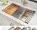 Ruvati 28" Workstation Undermount Stainless Steel Kitchen Sink, RVH8309
