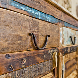 Reclaimed Wood Furniture from Crete - アクセントチェスト・キャビネット