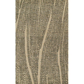 Momeni Teppe Hand Tufted Wool Natural Area Rug 2'3" X 8' Runner