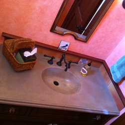 Concrete Bathrooms - Bathroom Sinks