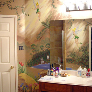 Girl's Bedroom Murals