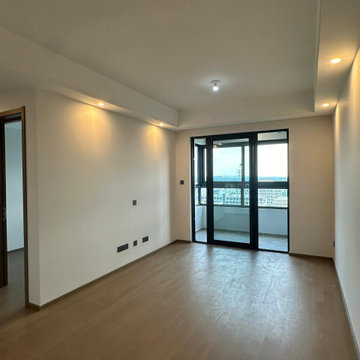 What does a 68-square-meter home renovated on a low budget look like?
