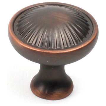 Sunglow Knob, Antique Bronze With Copper