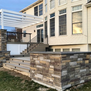 Custom Two Tier Deck and Pergola