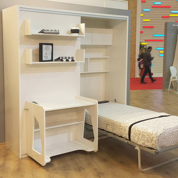 Studio 5 Twin Wall Bed System with Desk