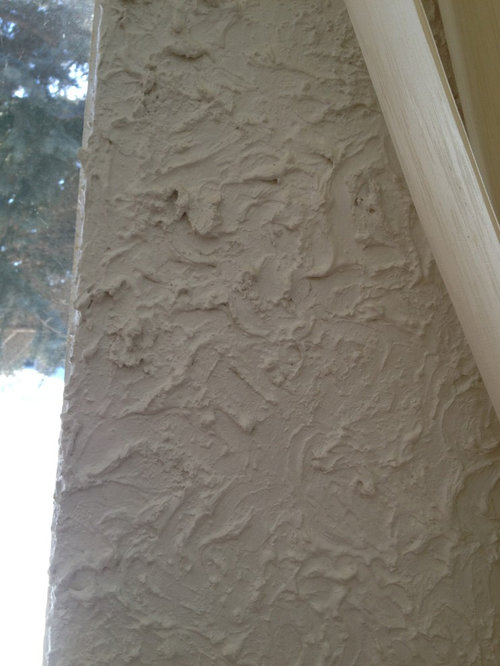 How can I remove this stucco?