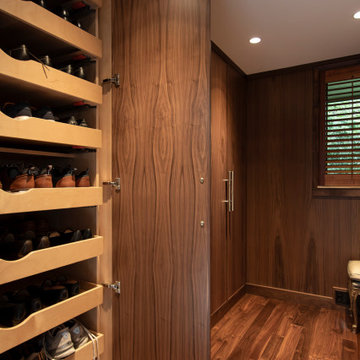 Stunning Walnut Primary bath and closet