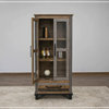 Greenview Loft Solid Wood Bookcase / Bar / Display Cabinet