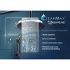 DreamLine Sapphire 56-60"Wx60"H Semi-Frameless Bypass Tub Door in Brushed Nickel