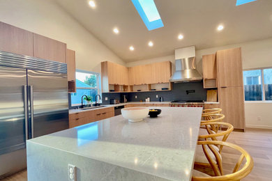 Large trendy kitchen photo in Los Angeles
