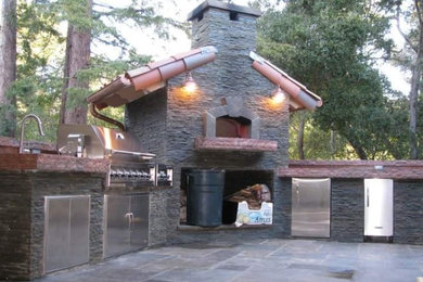 Example of a patio design in San Francisco