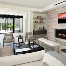 Gas Fireplace in Living Room