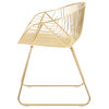 Alice Modern Glam Iron Dining Chair