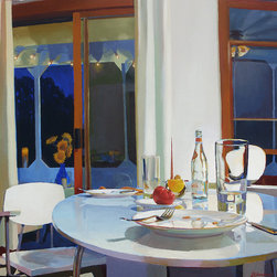 "Late Summer Evening" by Susan Stephenson, oil on panel, 24"x24" - Paintings