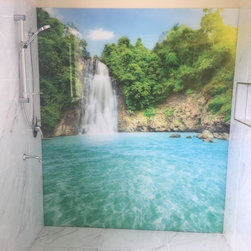 Bathroom Printed Splashbacks - Building Materials