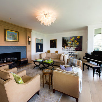 Pietra del Cordosa Fireplace Surround and Hearth