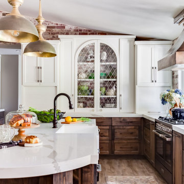 Warm Eclectic Kitchen