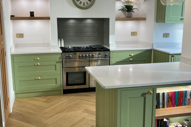 Inspiration for a classic kitchen in Other.