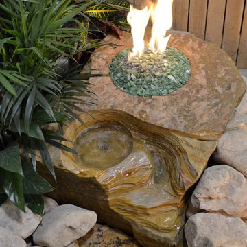 Natural Stone Fire Pits - Fireboulders