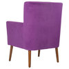 Darryl Arm Chair, Purple