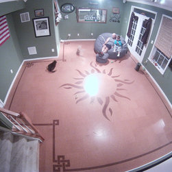 Customer Installation - Sun Mosaic - Cork Flooring
