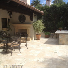 Stone Patio/BBQ