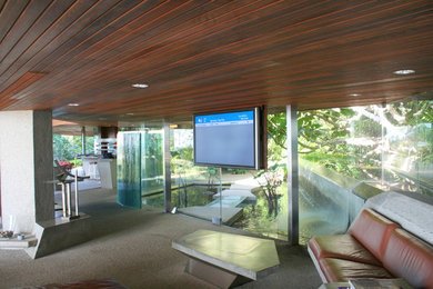 Living room - modern living room idea in Los Angeles