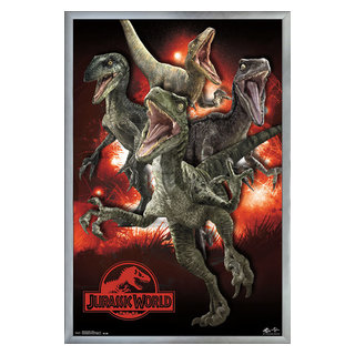 Poster Jurassic World - Raptors One Sheet, Wall Art, Gifts & Merchandise