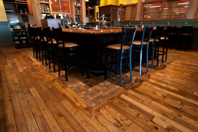 German Gasthaus Series by Shamrock Plank Flooring shown in Pilsner