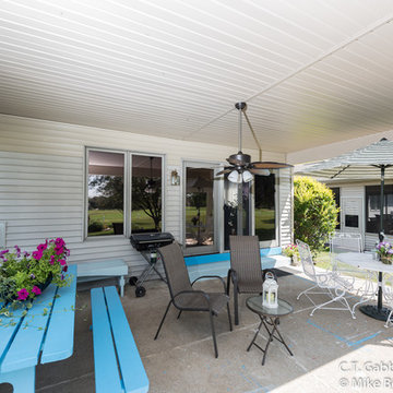 Covered Back Porch