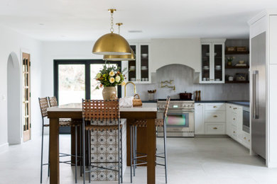 Inspiration for a mediterranean kitchen remodel in Orange County