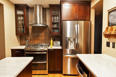 Kitchen - contemporary kitchen idea in DC Metro