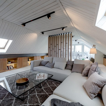 Мансарда с железным поясом