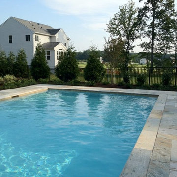Swimming Pool with Fire Pit