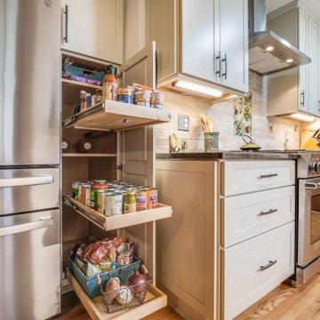 Custom Pull-Out Pantry Drawers for Smart Kitchen Storage