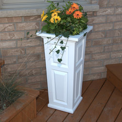 Tall Planter - Outdoor Decor